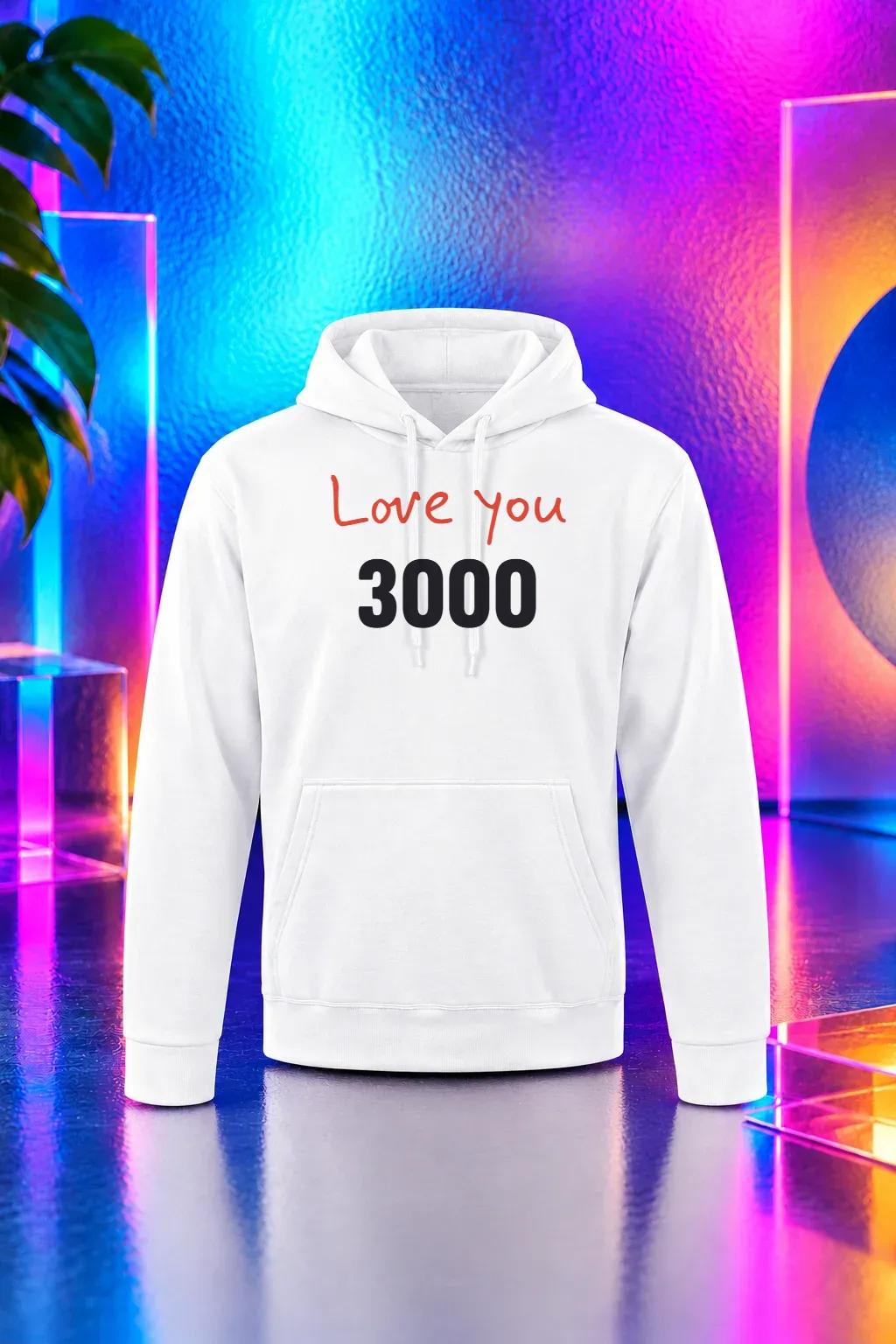 Φούτερ «Love you 3000»