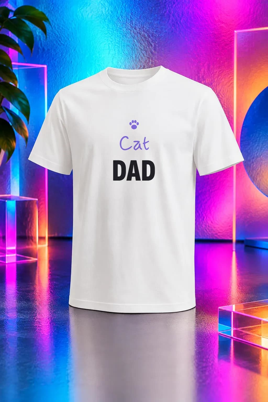 T-shirt «Cat dad»