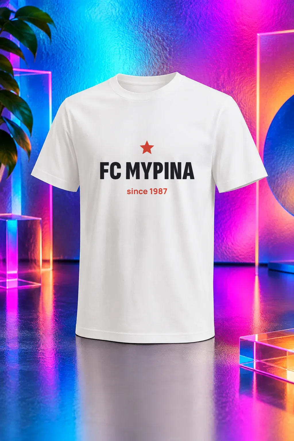 T-shirt ομάδας με λογότυπο